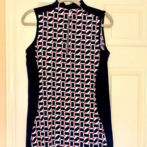 Tail Golf Dress - Tyleigh - Geo Maze